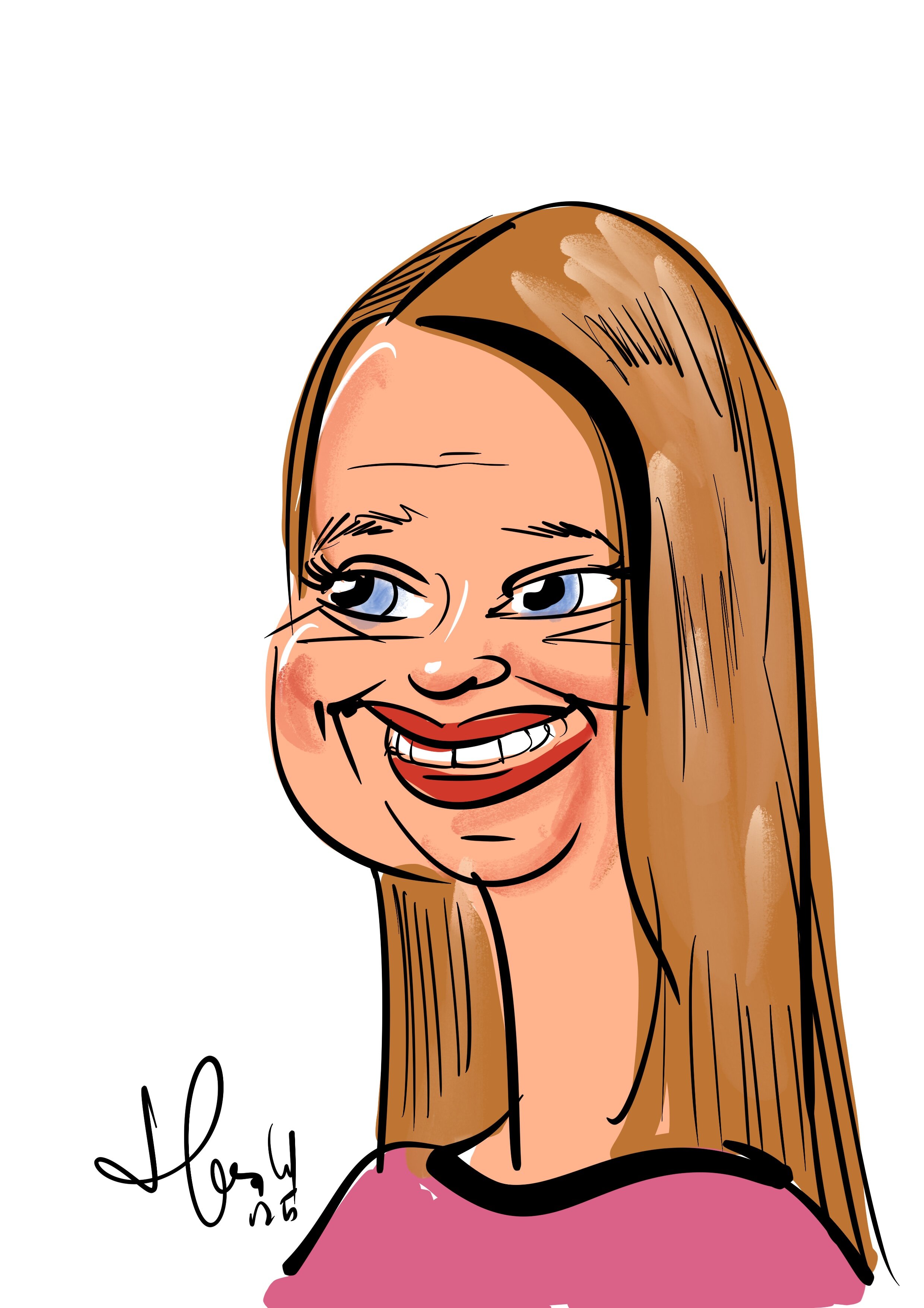 Capi getekend door Harold