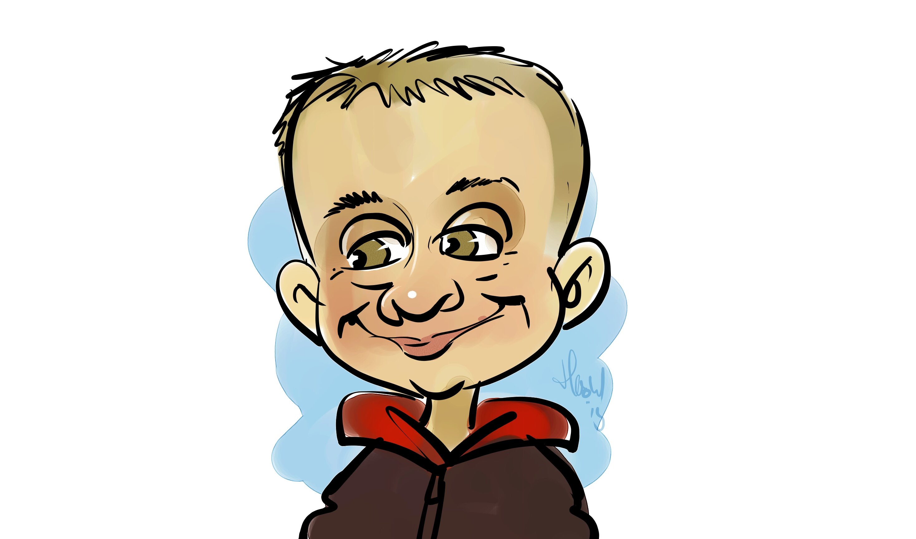 Karikaturen Verjaardag Jochem 35 jaar