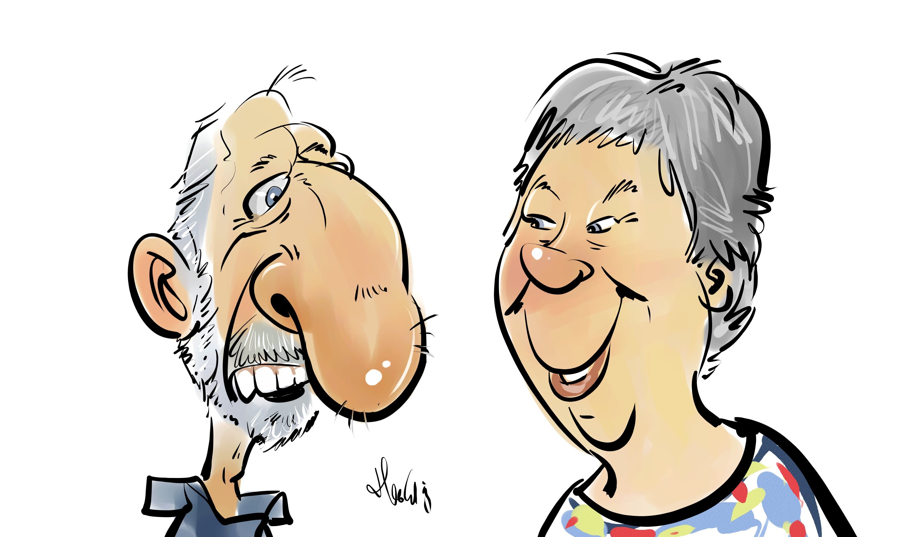 Karikaturen Verjaardag Jochem 35 jaar