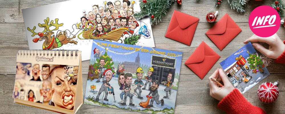Bestel alvast uw ontwerp kerstkaart en nieuwjaarswens voor 2026!